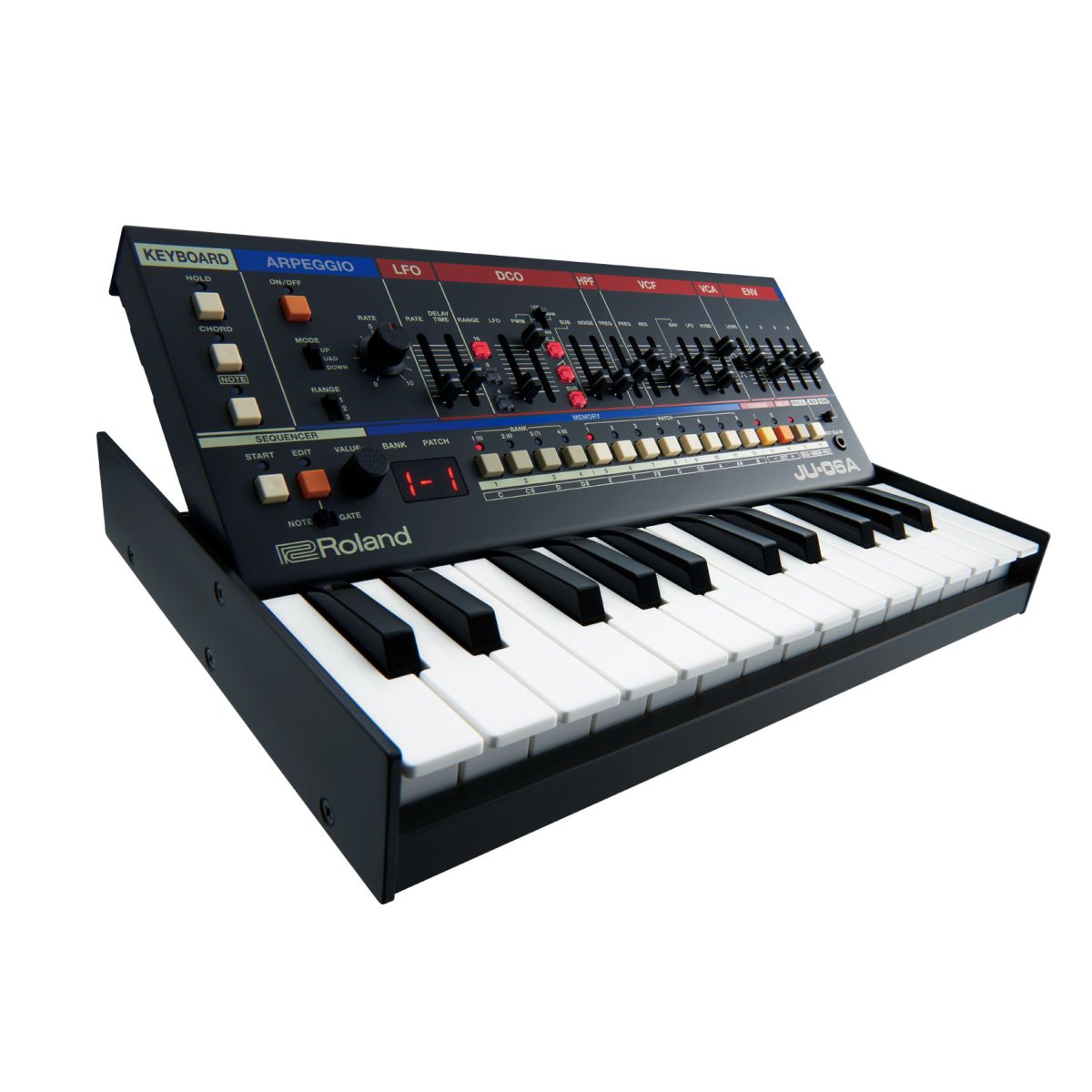 Roland JU-06A Sound Module with K25M angle