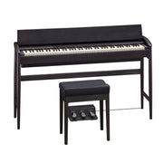 Roland Kiyola KF10KSB Sheer Black with bench