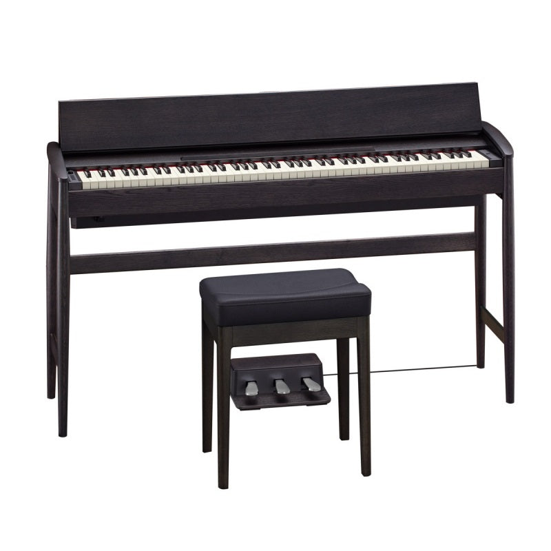 Roland Kiyola KF10KSB Sheer Black with bench