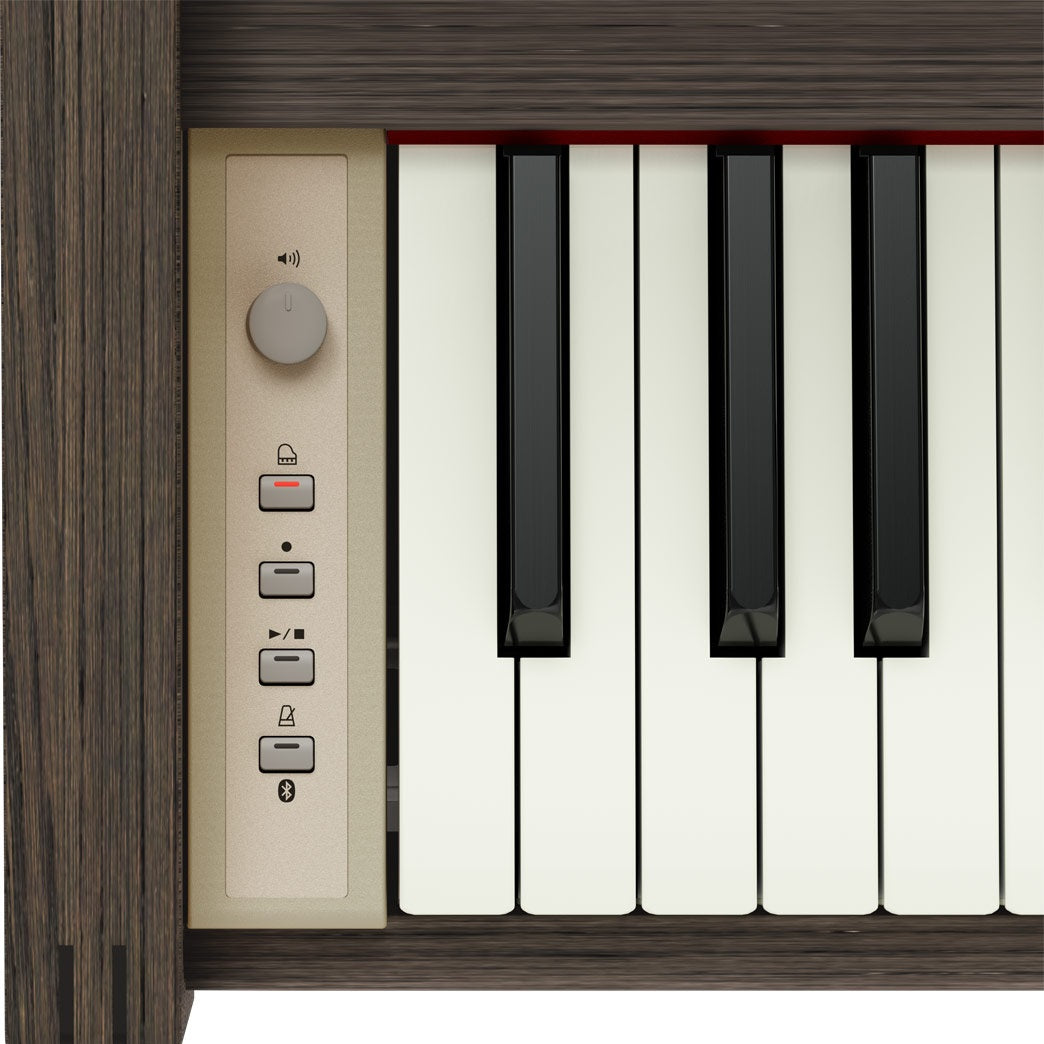 Roland - KIYOLA KF-25 Artisan Digital Piano - Smoked Oak — 5