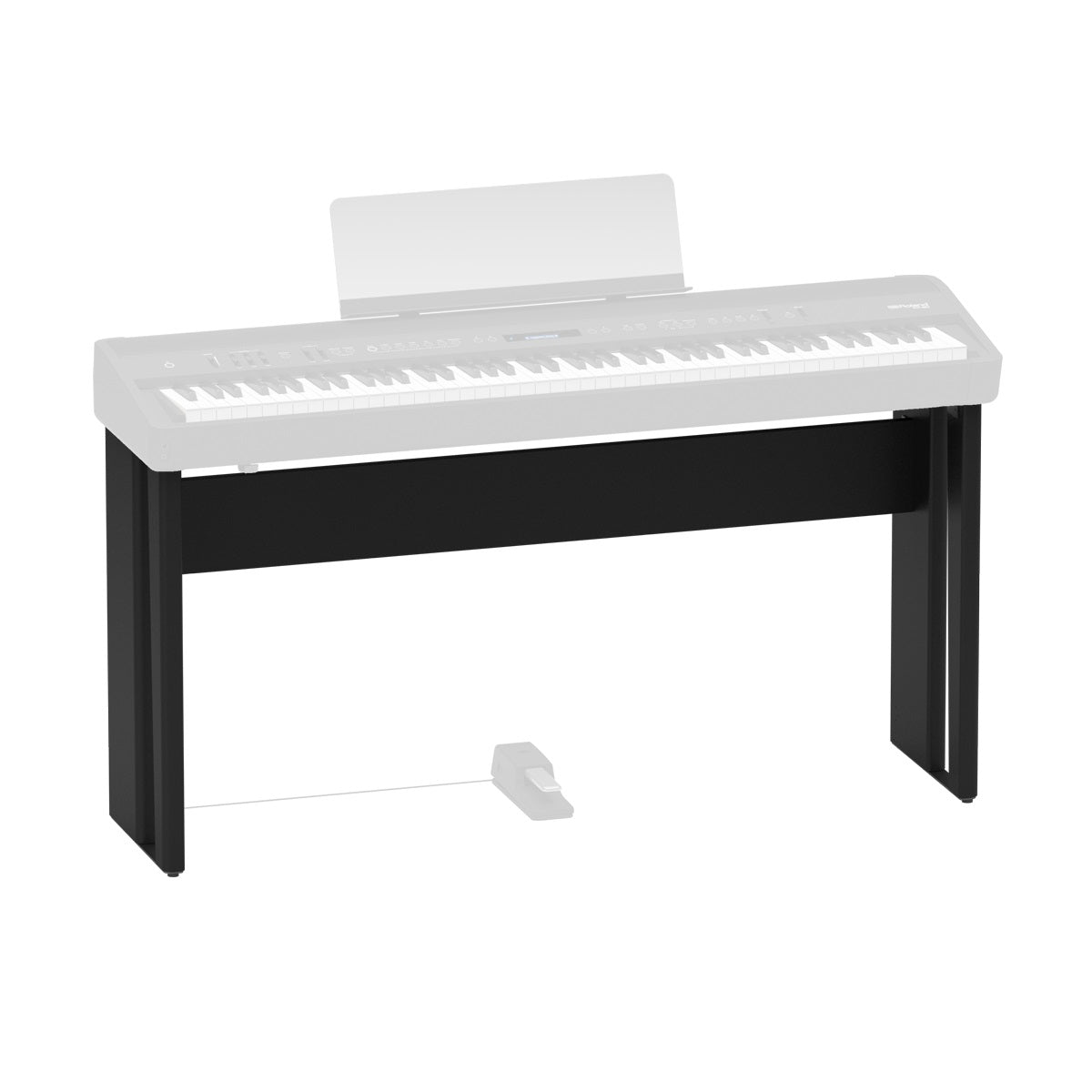 Roland - KSC-90 Custom Stand for FP-90 - Black