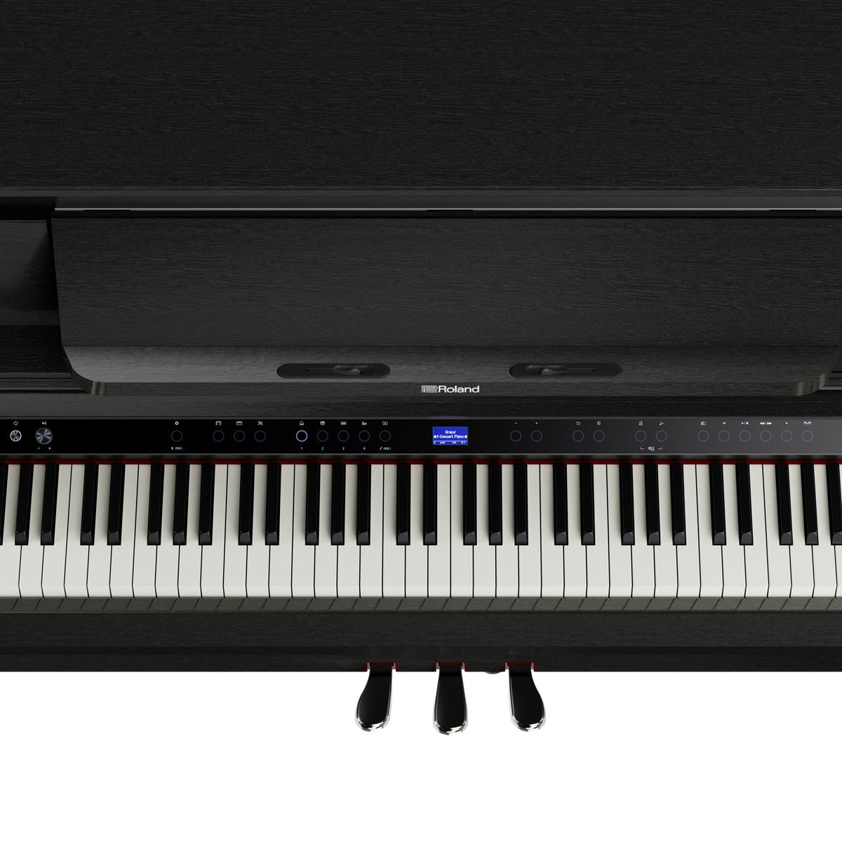 Roland – LX-6 Upright Digital Piano – Charcoal Black Controls