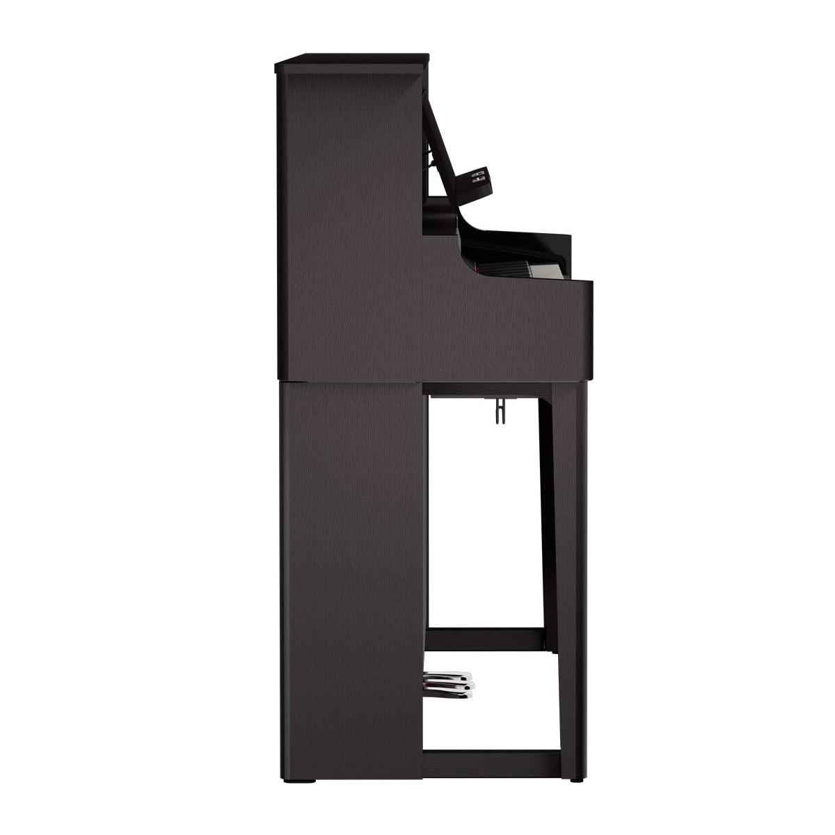 Roland – LX-6 Upright Digital Piano – Dark Rosewood Side