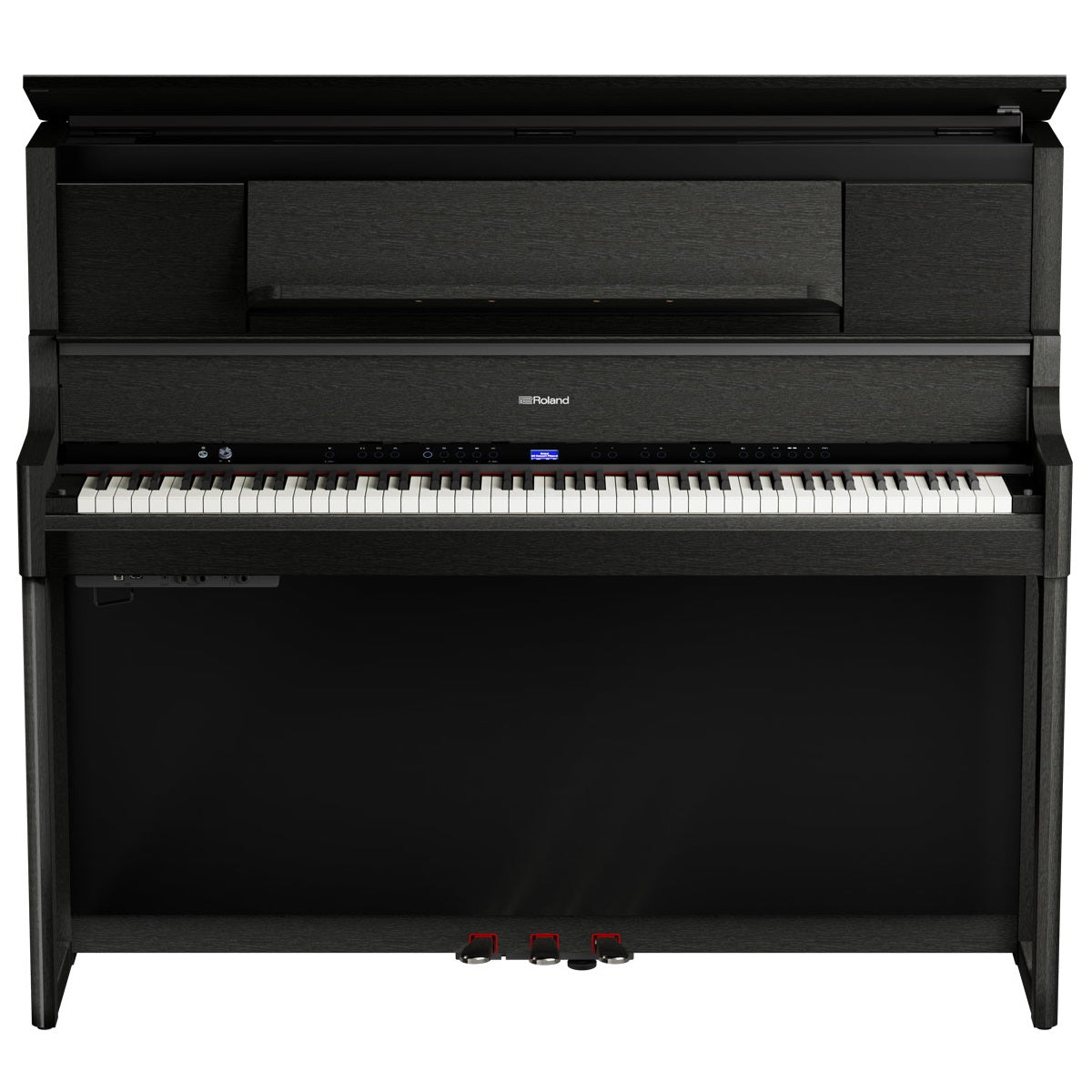 Roland - LX-9 Upright Digital Piano - Charcoal Black Front