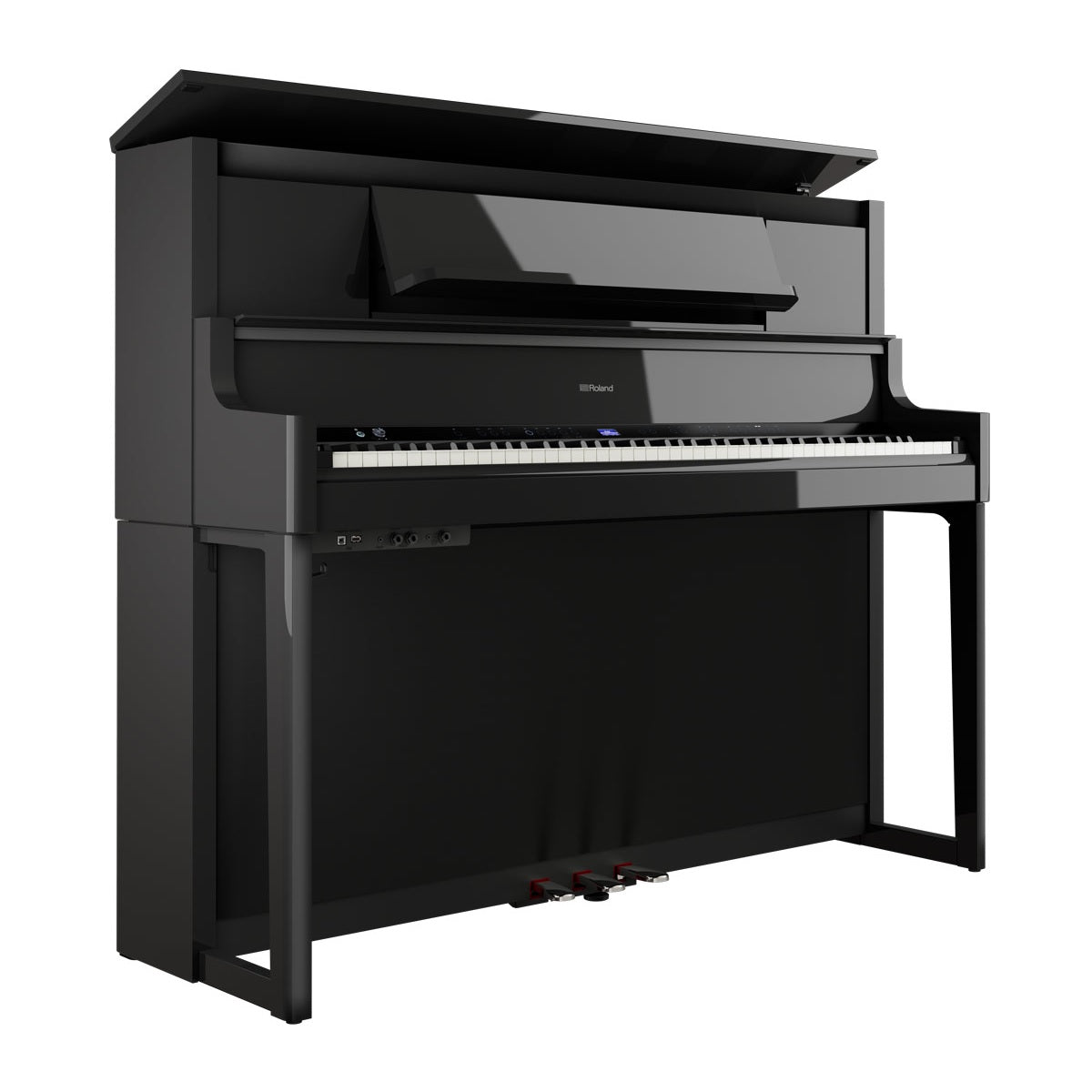 Roland - LX-9 Upright Digital Piano - Polished Ebony