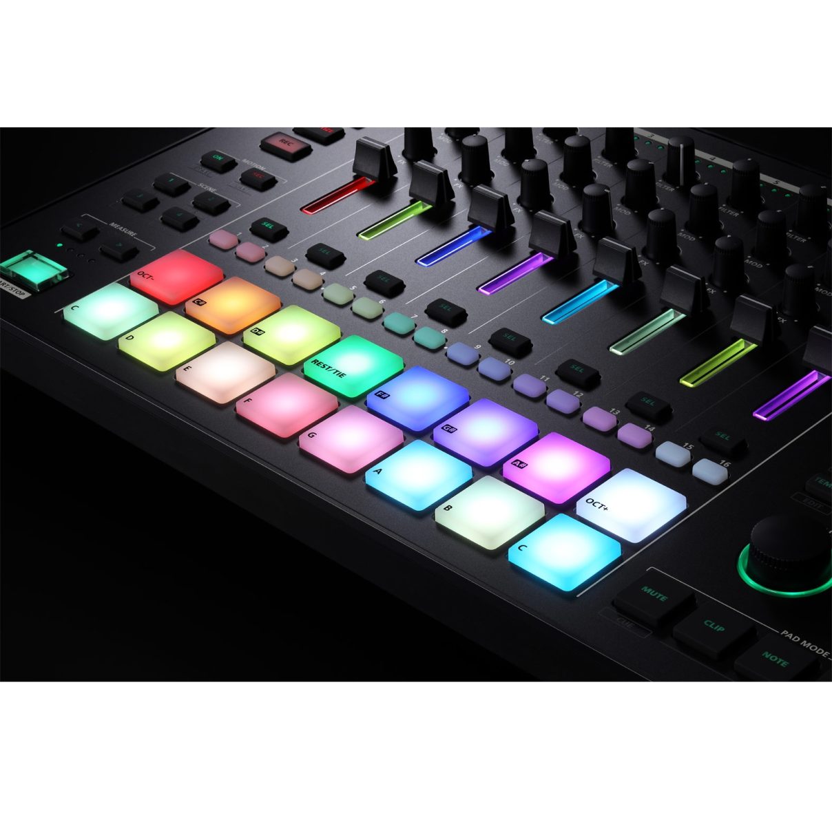 Roland MC707 Groovebox pads