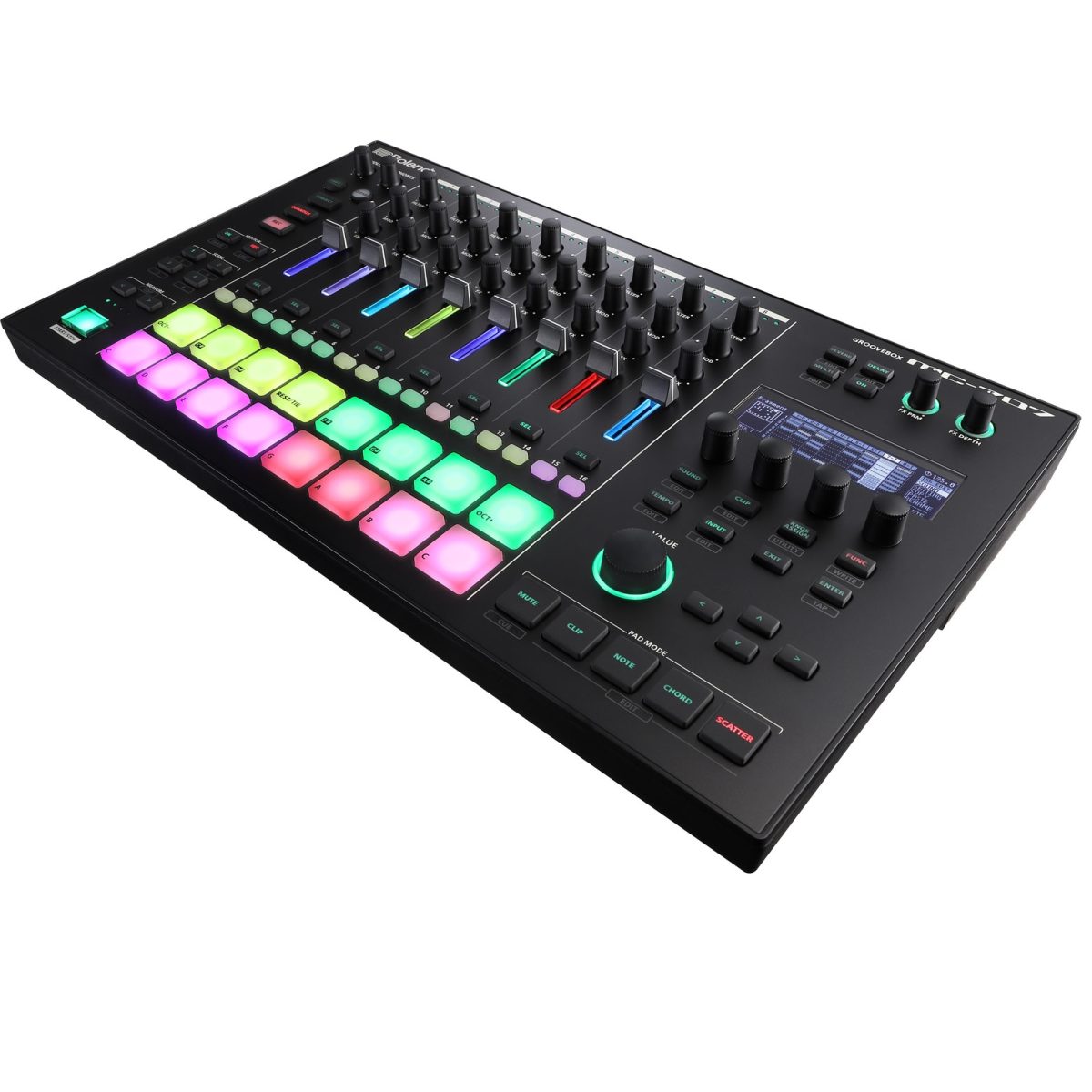 Roland MC707 Groovebox right