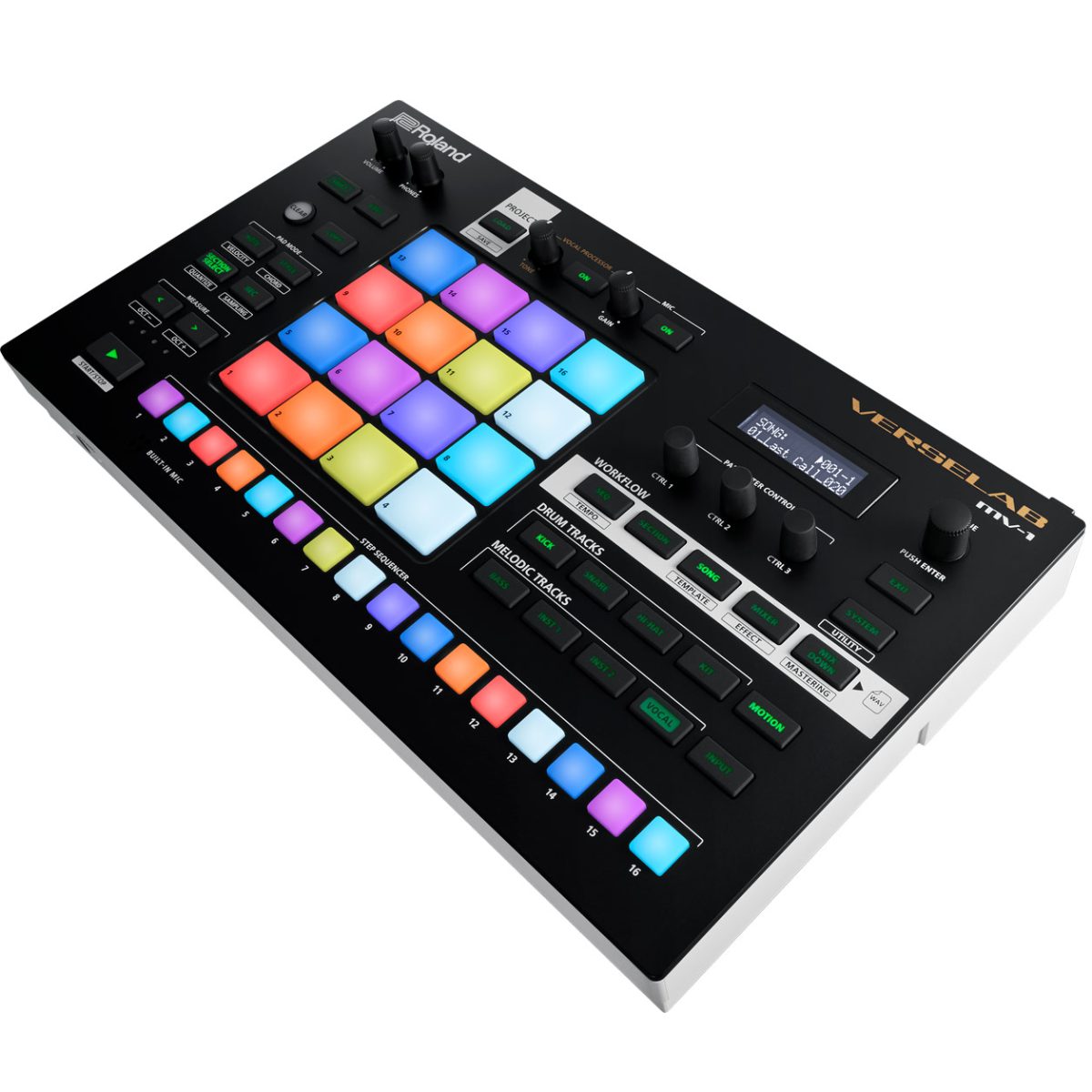 Roland Verselab MV-1 angle