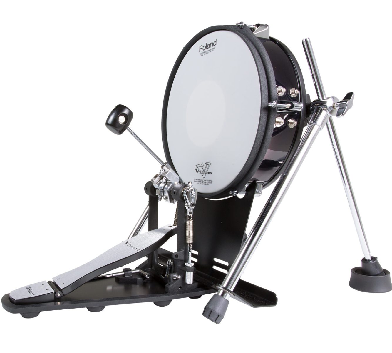 Roland RDH-100 Kick Drum Pedal with big bass drum
