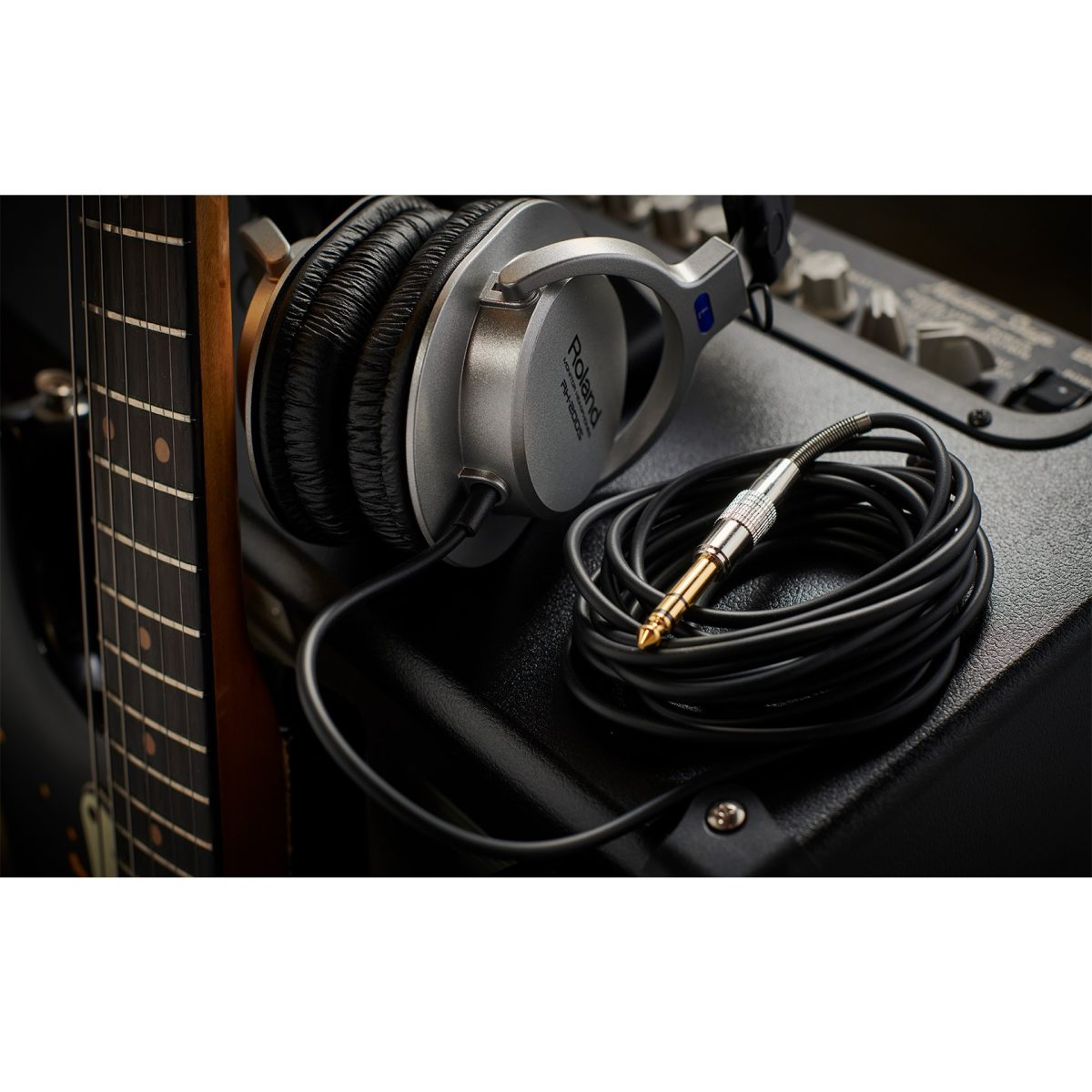 Roland – RH-200S Silver Stereo Monitor Headphones