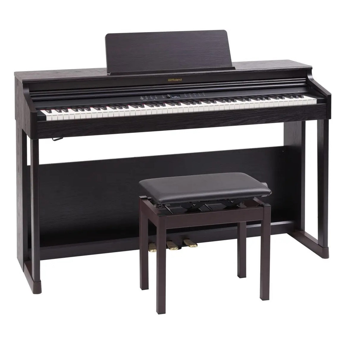 Roland - RP701 Digital Upright Piano - Dark Rosewood