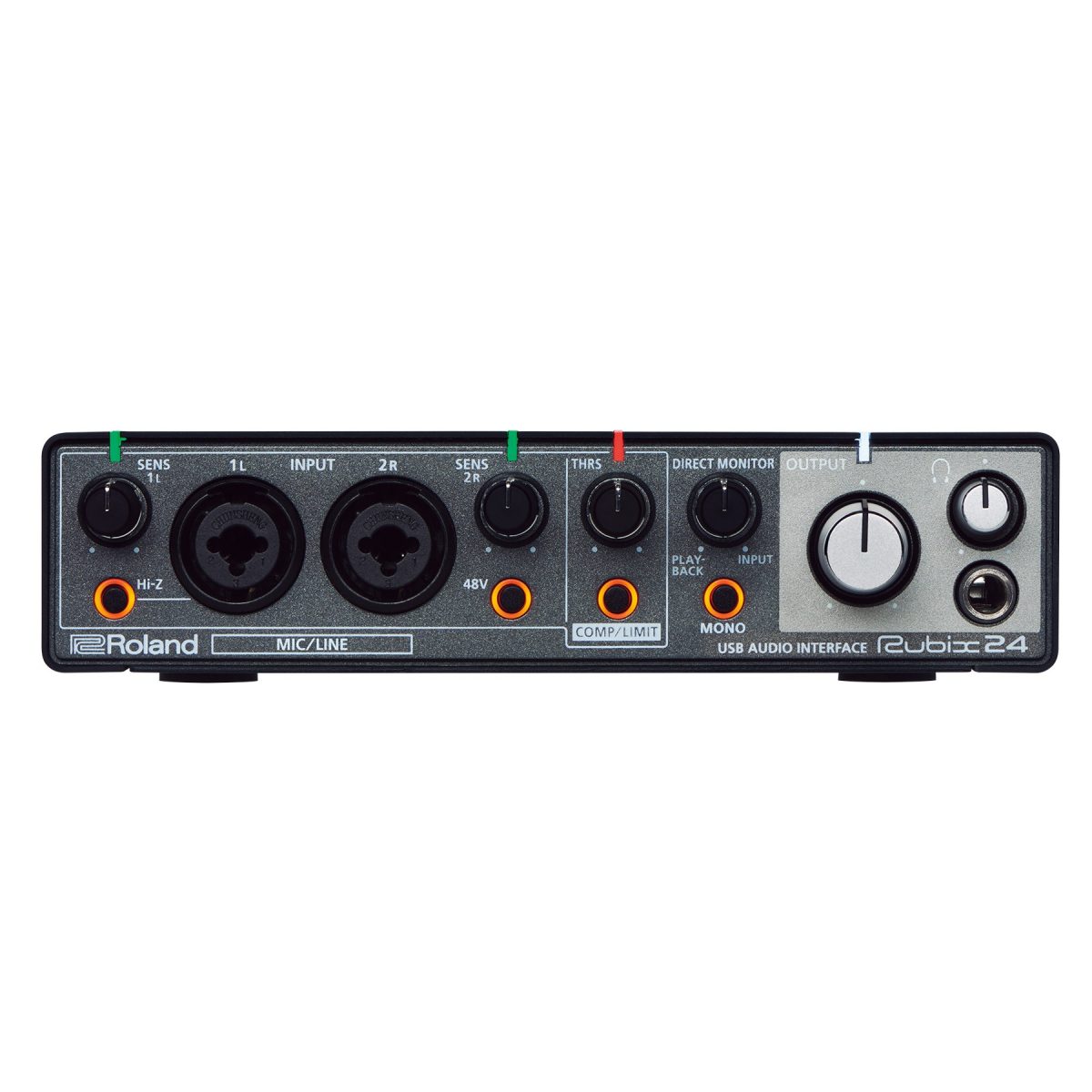 Roland - Rubix24 USB Audio Interface - 2-In/4-Out