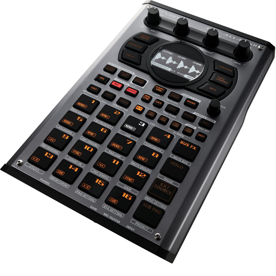 Roland SP-404MKII Creative Sampler and Effector slant right