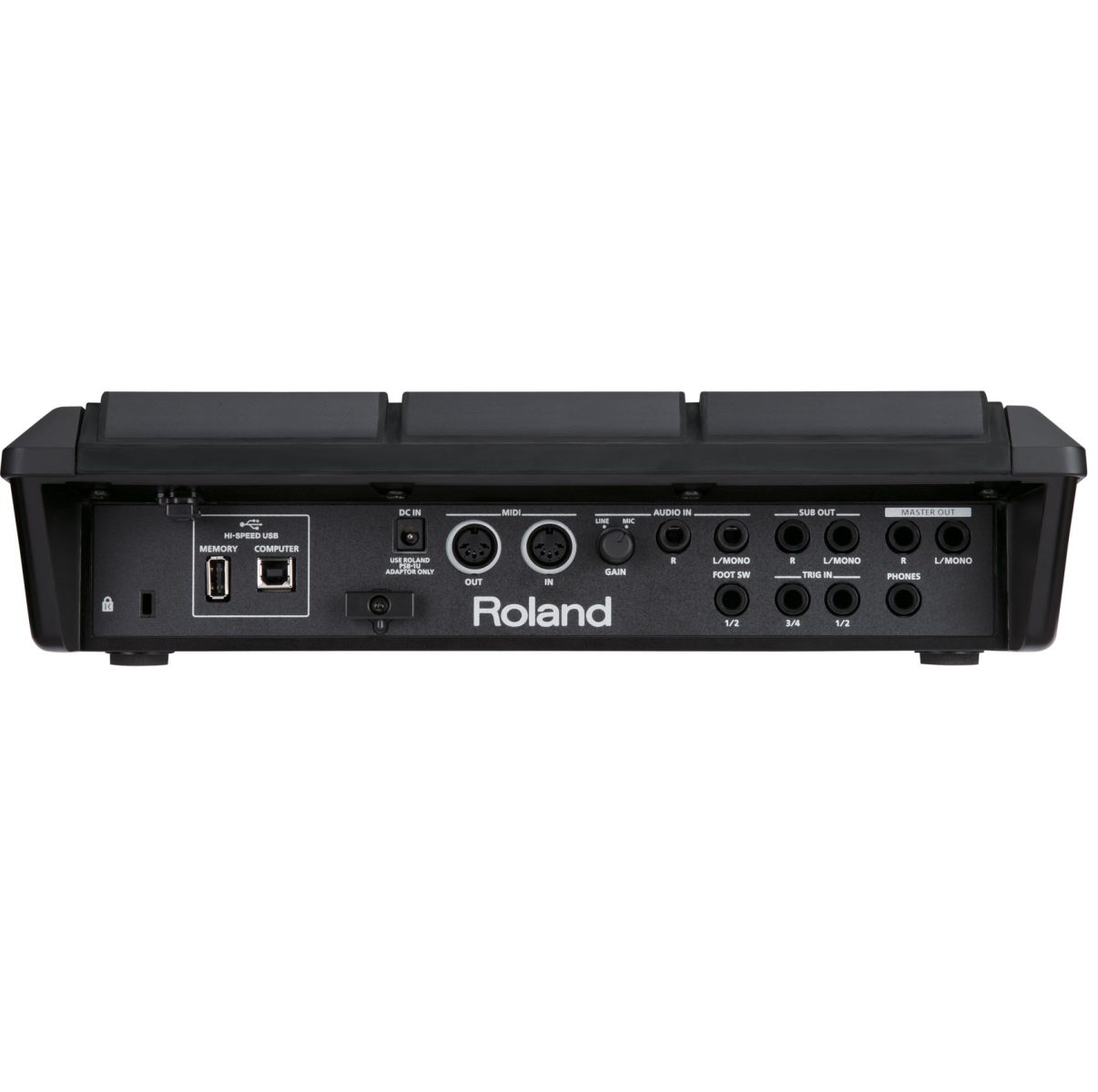 Roland SPD-SX - Sampling Pad back