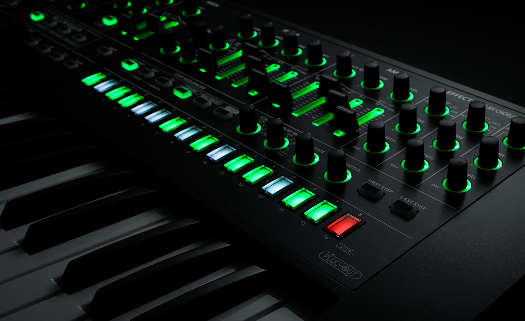 Roland System-8 controls