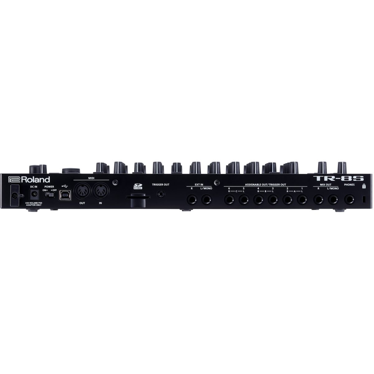 Roland TR8S Rhythm Performer back