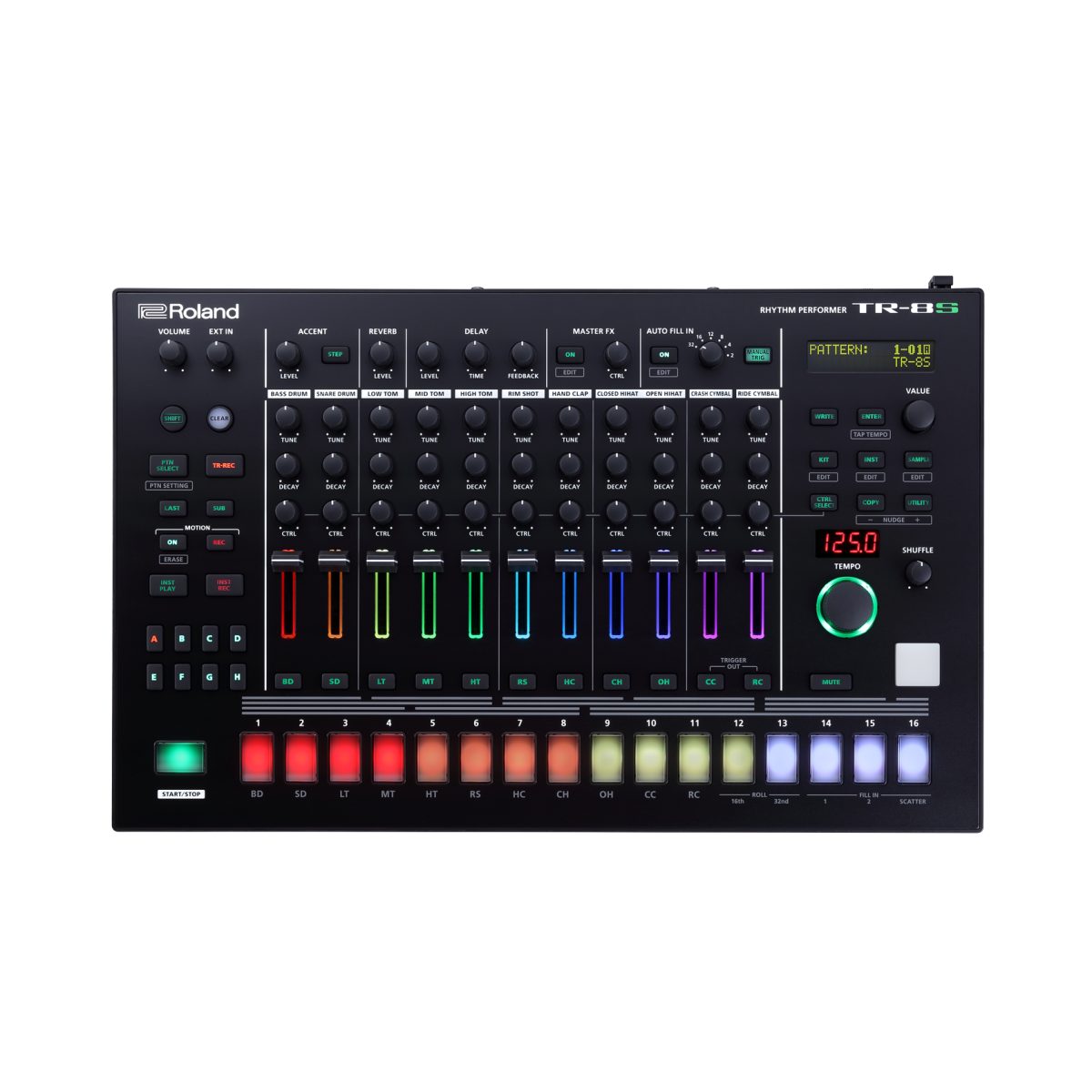 Roland TR8S Rhythm Performer top