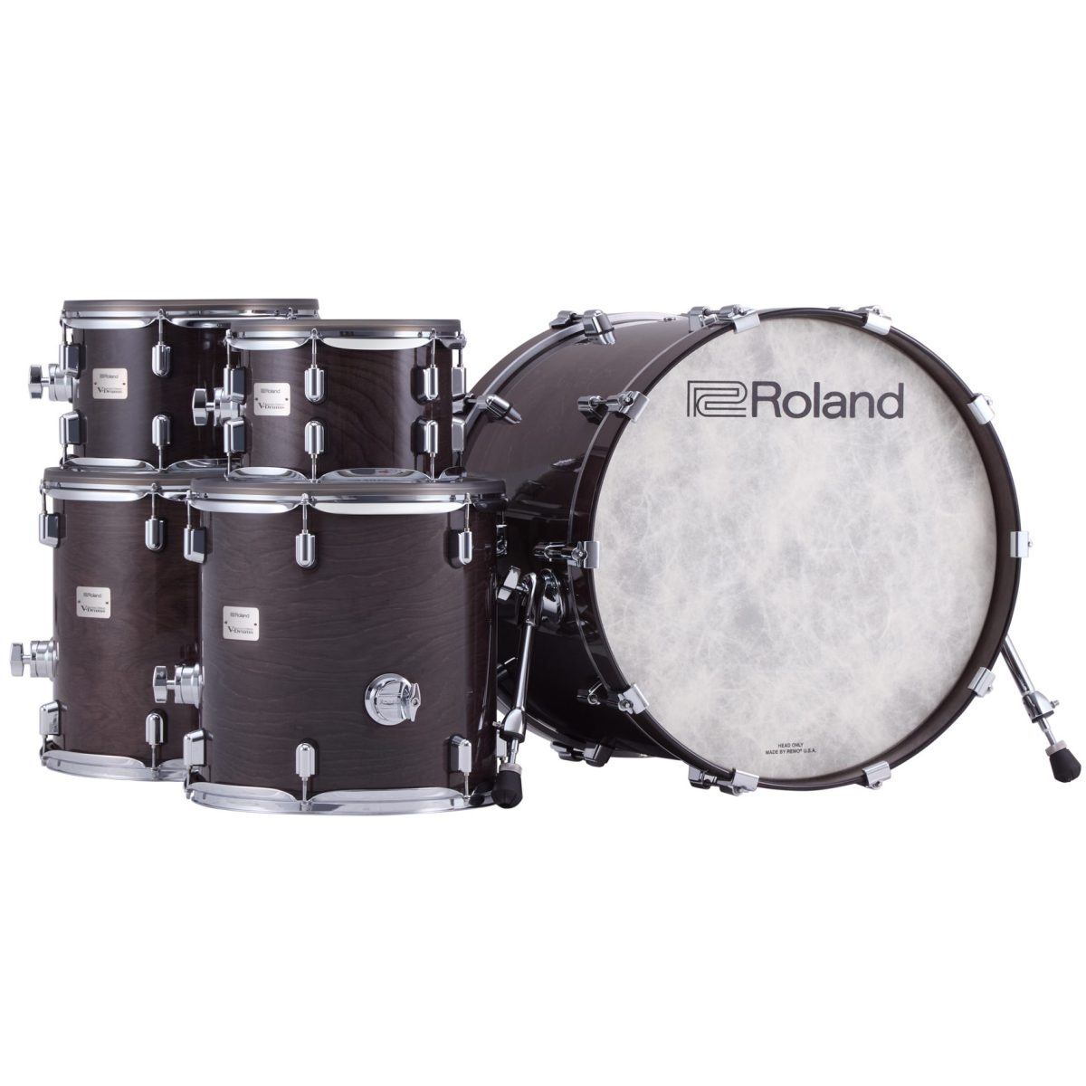 Roland - VAD716 V-Drums Acoustic Design - Gloss Ebony