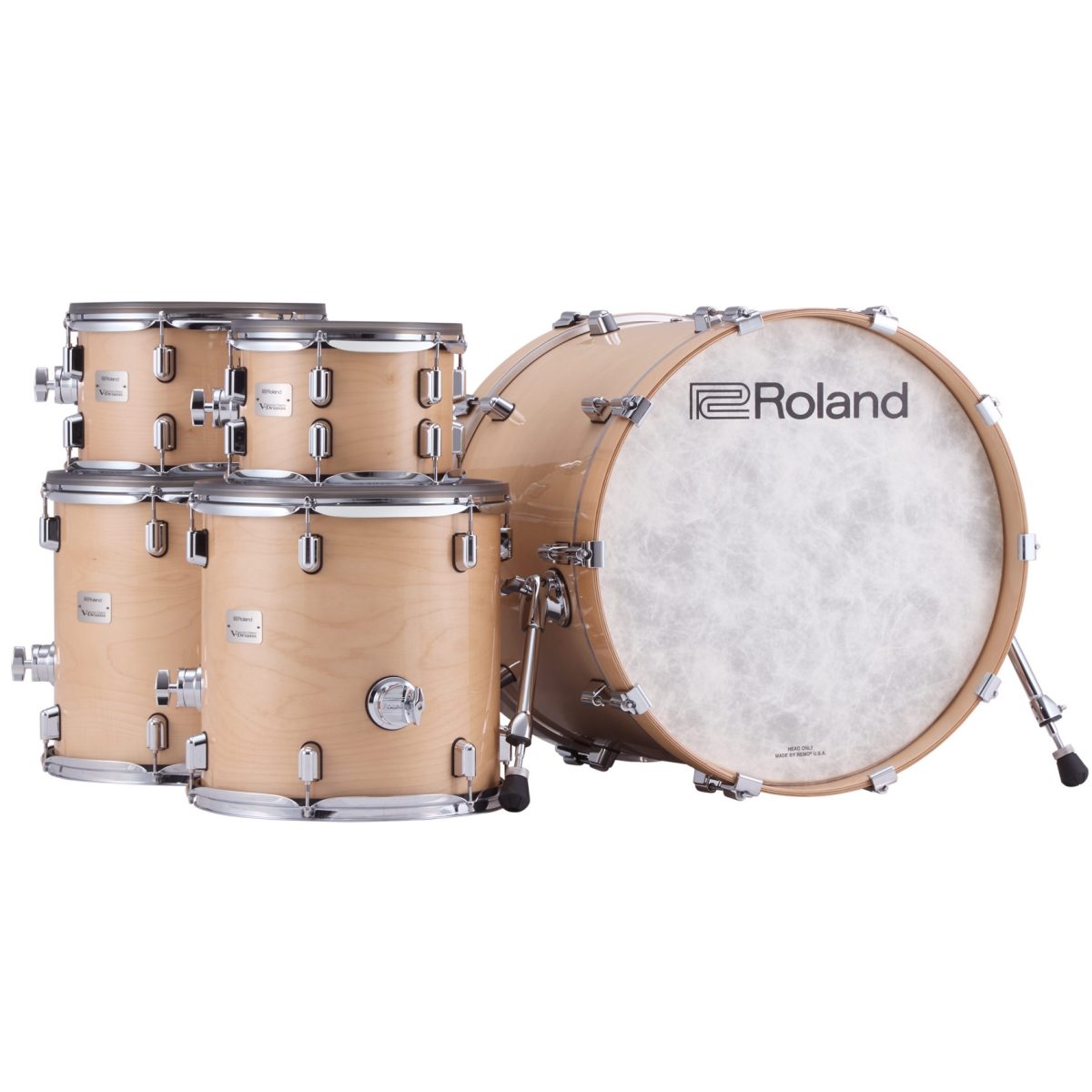 Roland - VAD716 V-Drums Acoustic Design - Gloss Natural