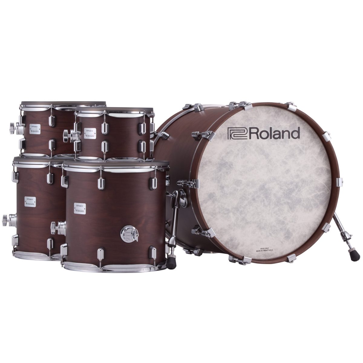 Roland - VAD716 V-Drums Acoustic Design - Satin Walnut