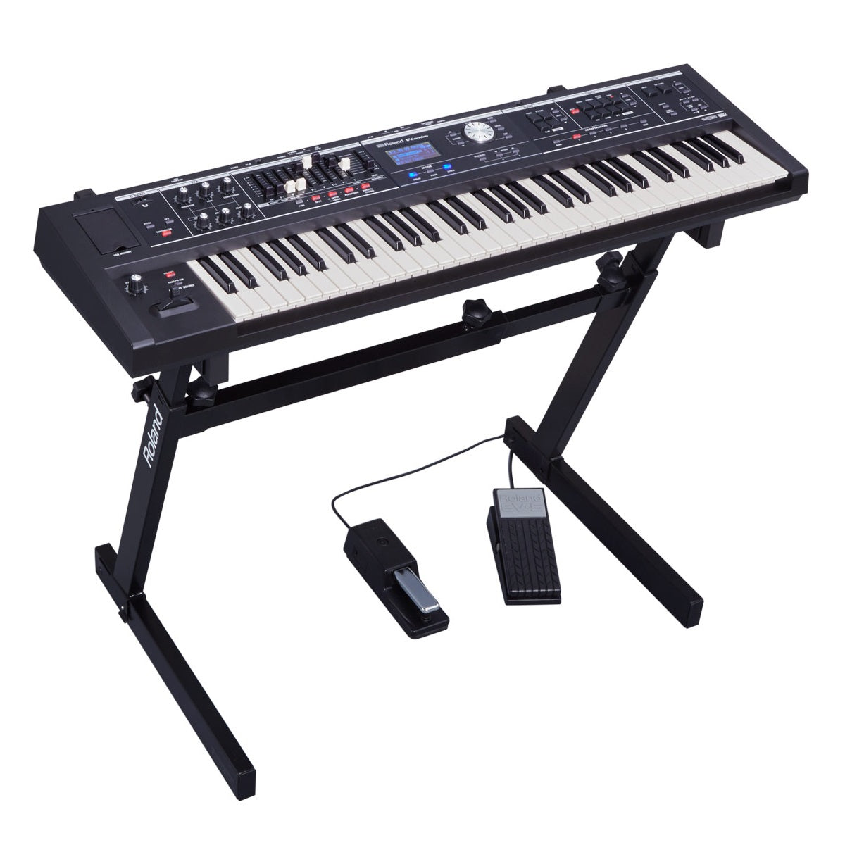 Roland V‑Combo VR09B with accessories