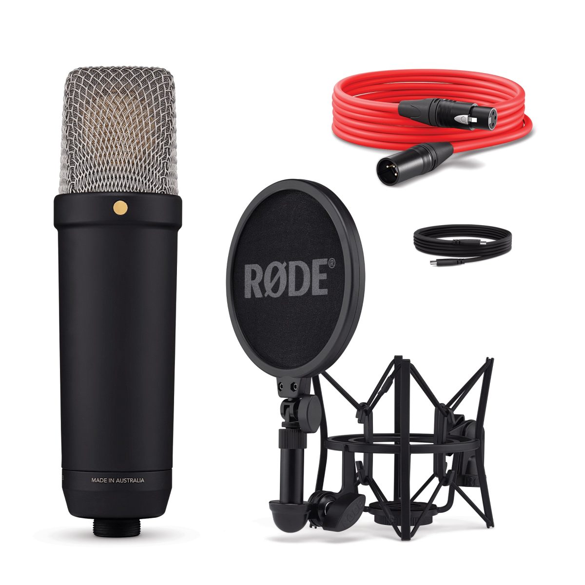 Rode - NT1 5th Generation Black Studio Condenser Microphone