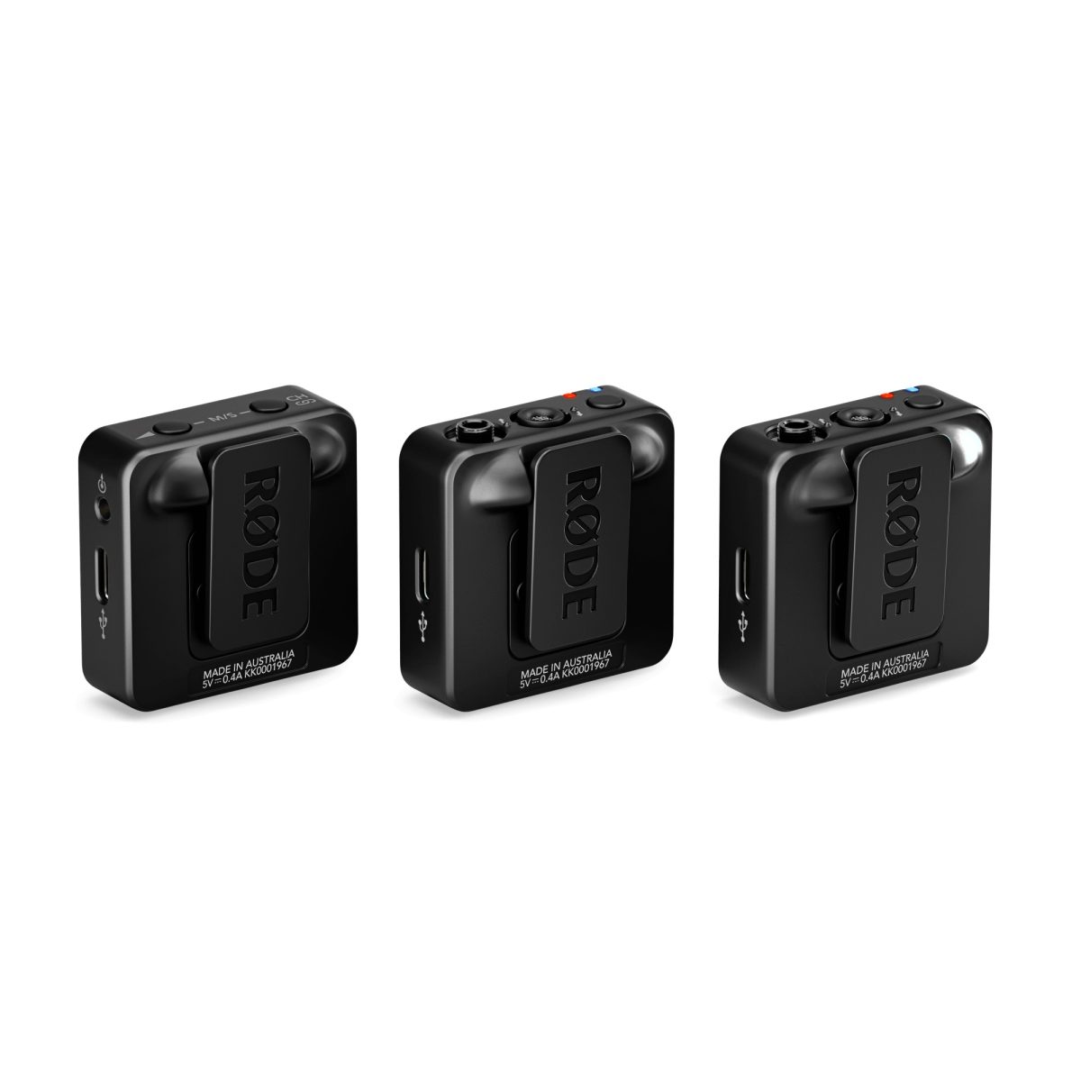 Rode - Wireless GO Gen 3 Black Compact Wireless Microphone System