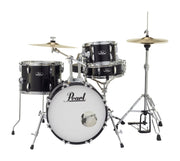 Pearl - Roadshow Complete 4-Piece Drum Set w/ 18" Bass Drum, Jet Black #RS584CC31