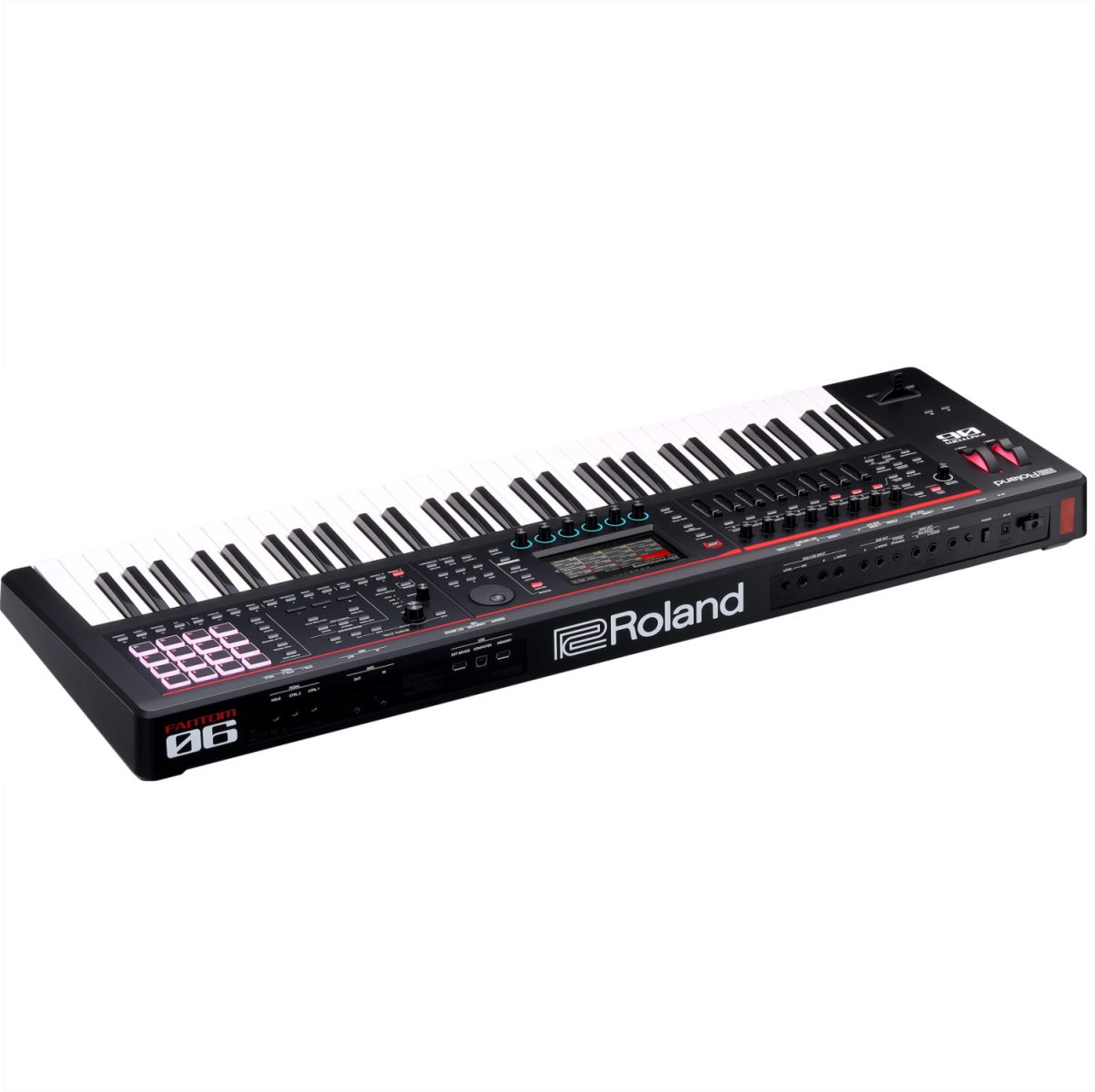 Roland - Fantom-06 Synthesizer Keyboard-back
