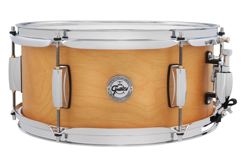 Gretsch - 6x13 Birch Snare Drum, Satin Classic Natural #S1-0613-BSC