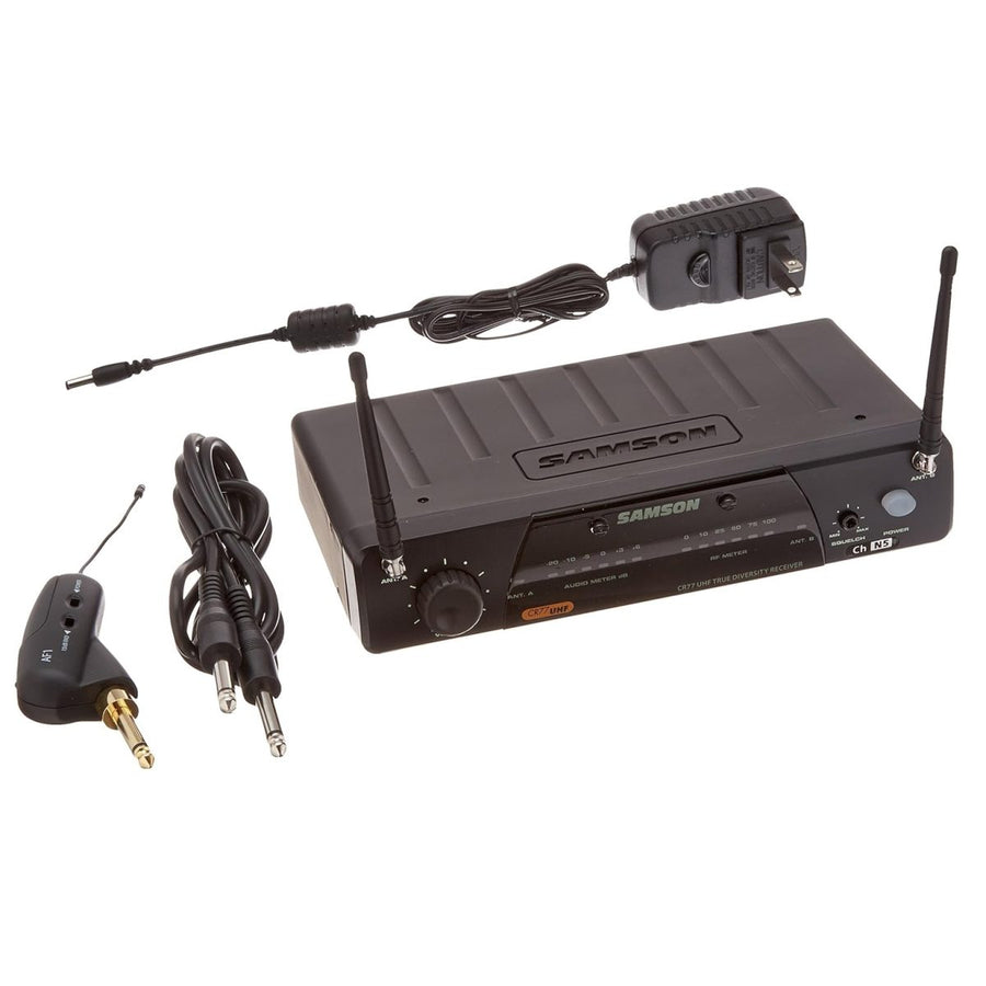 Samson – AirLine 77 Guitar – Système sans fil UHF True Diversity pour guitare Fender