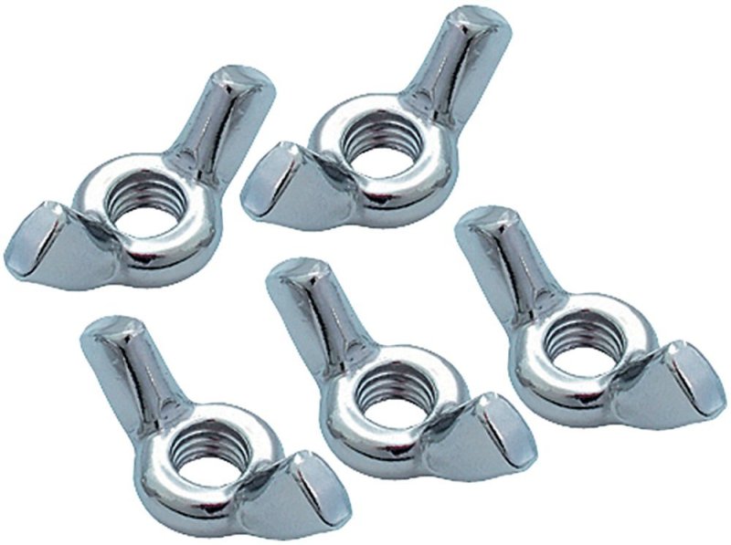 Gibraltar - 8mm Lt Duty Wing Nut 5/Pack #SC-13E