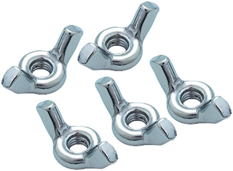 Gibraltar - 6mm Lt Duty Wing Nut 5/Pack #SC-13G
