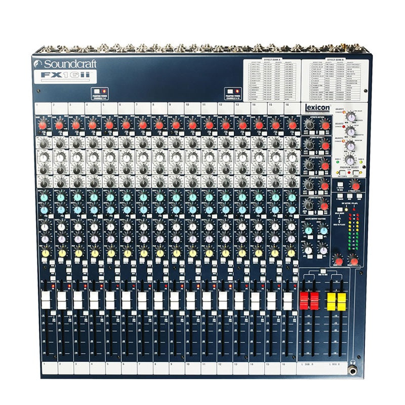 Soundcraft FX16ii top