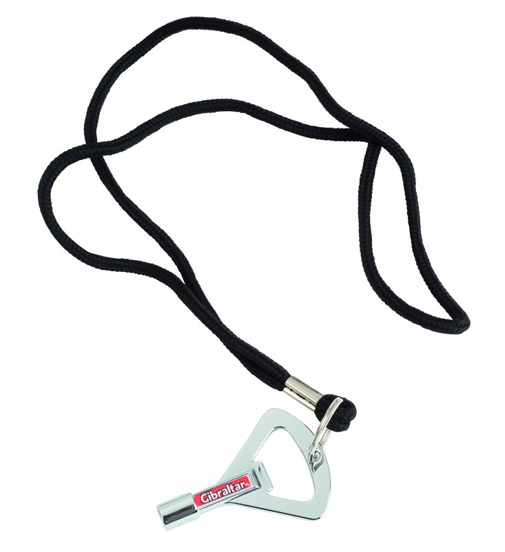 Gibraltar - Drum Key Bottle / Can Opener on Lanyard #SC-GDKBCO