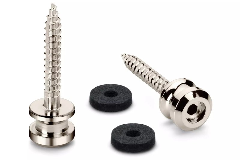 Schaller - Strap Buttons for S-Locks, Large - Nickel #SCH24070100