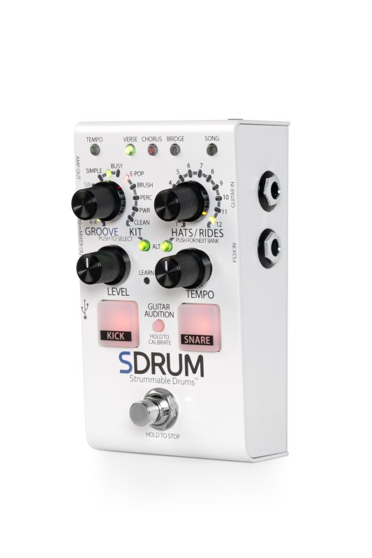 Digitech - Strummable Drums Auto Drummer Guitar Effect Pedal #SDRUM