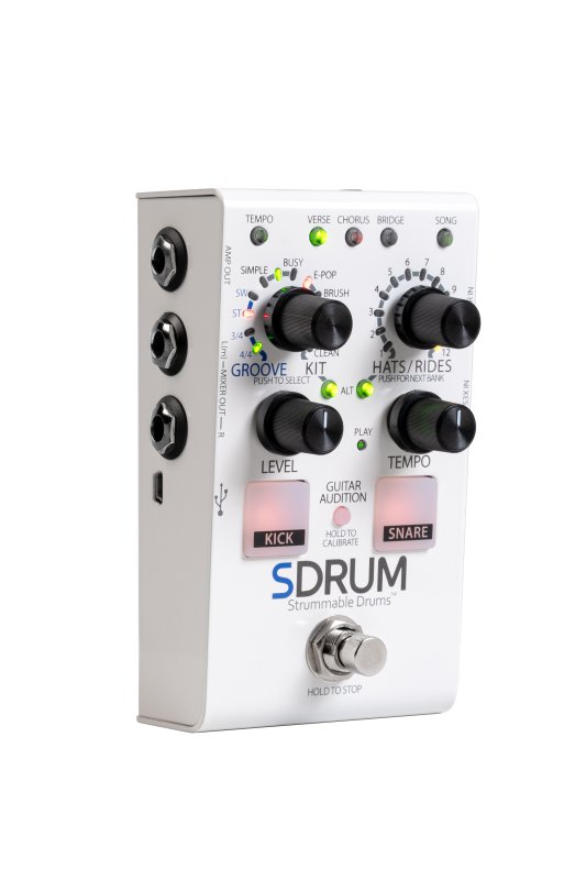 Digitech - Strummable Drums Auto Drummer Guitar Effect Pedal #SDRUM