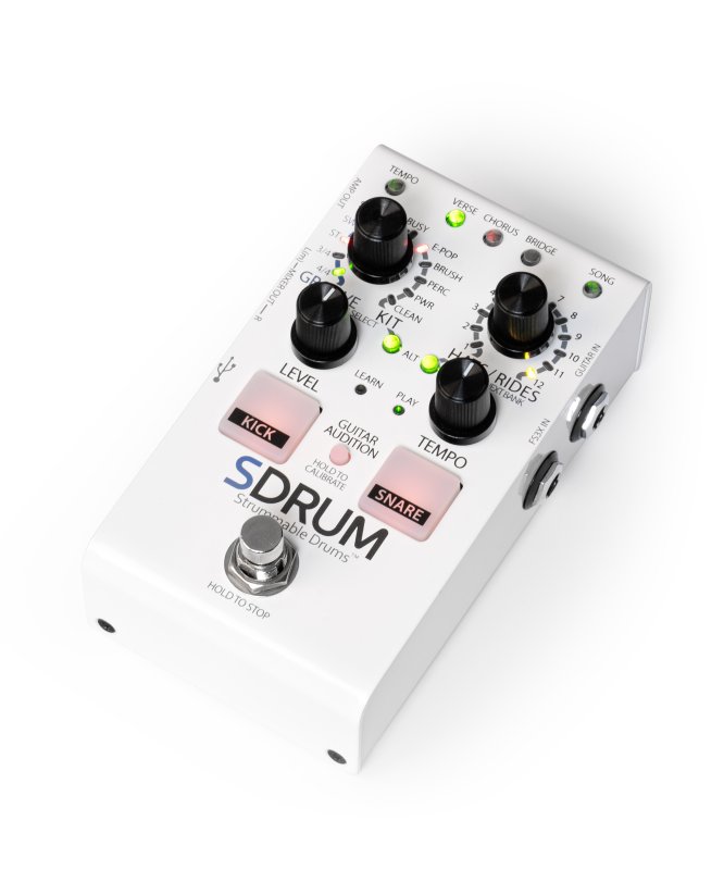 Digitech - Strummable Drums Auto Drummer Guitar Effect Pedal #SDRUM