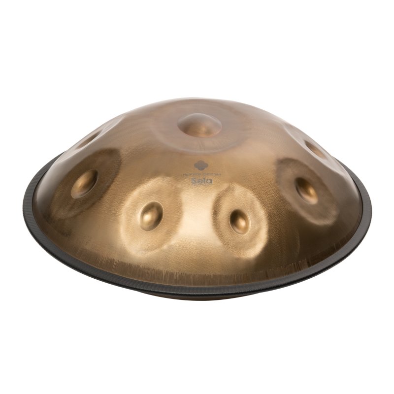 Sela Percussion - Harmony Handpan D Kurd With Nylon Carrying Bag, Stainless Steel #SE201