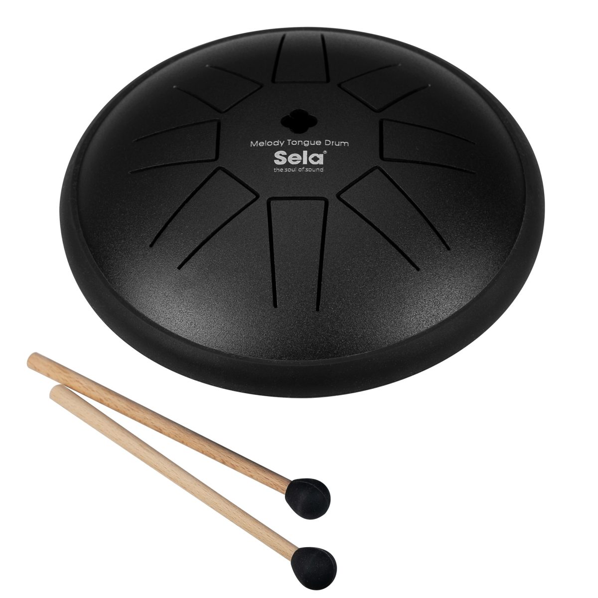 Sela Percussion - SE 360 Melody Tongue Drum 6“ C Major Black
