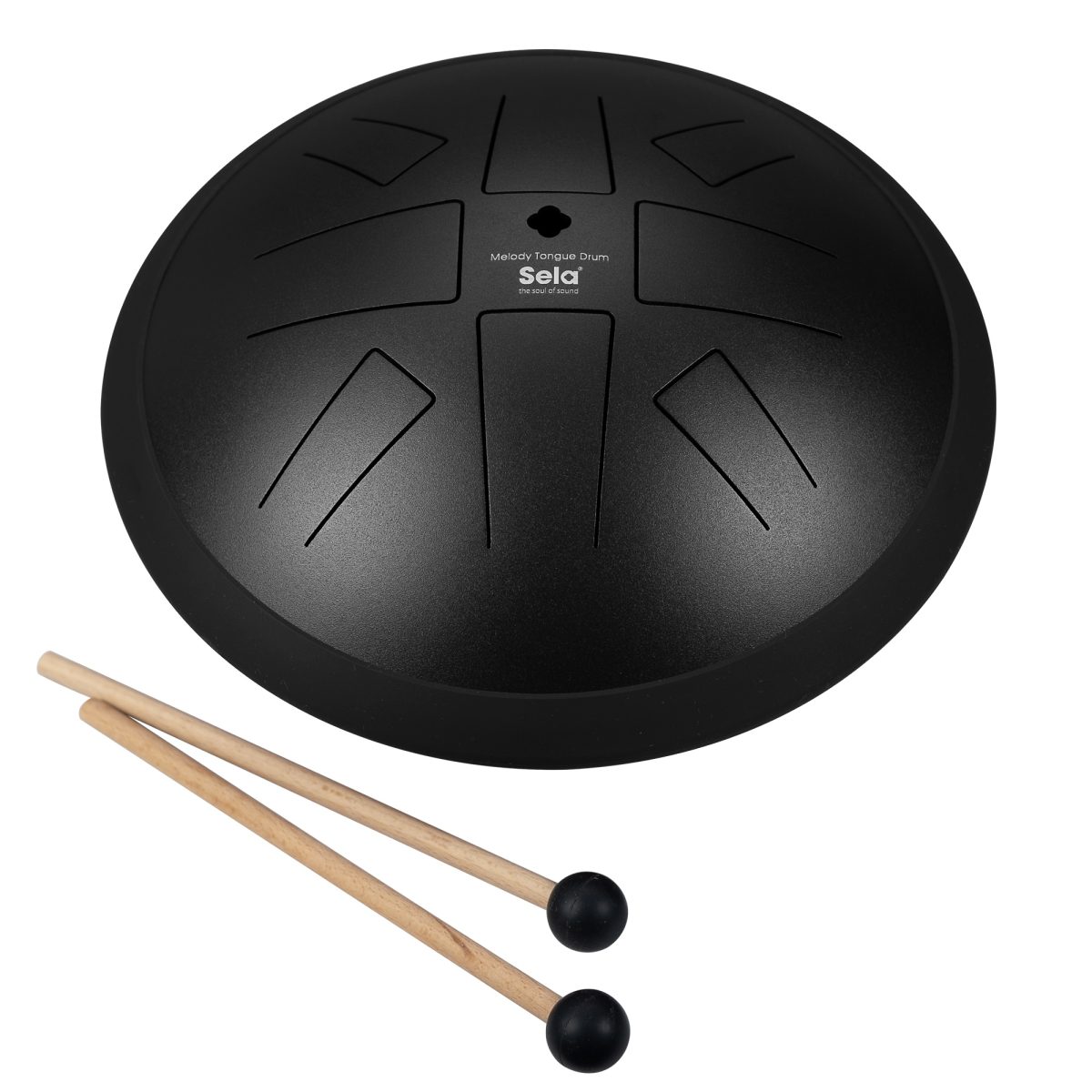Sela Percussion – SE 370 Melody Tongue Drum 10″ A Hirajōshi Black