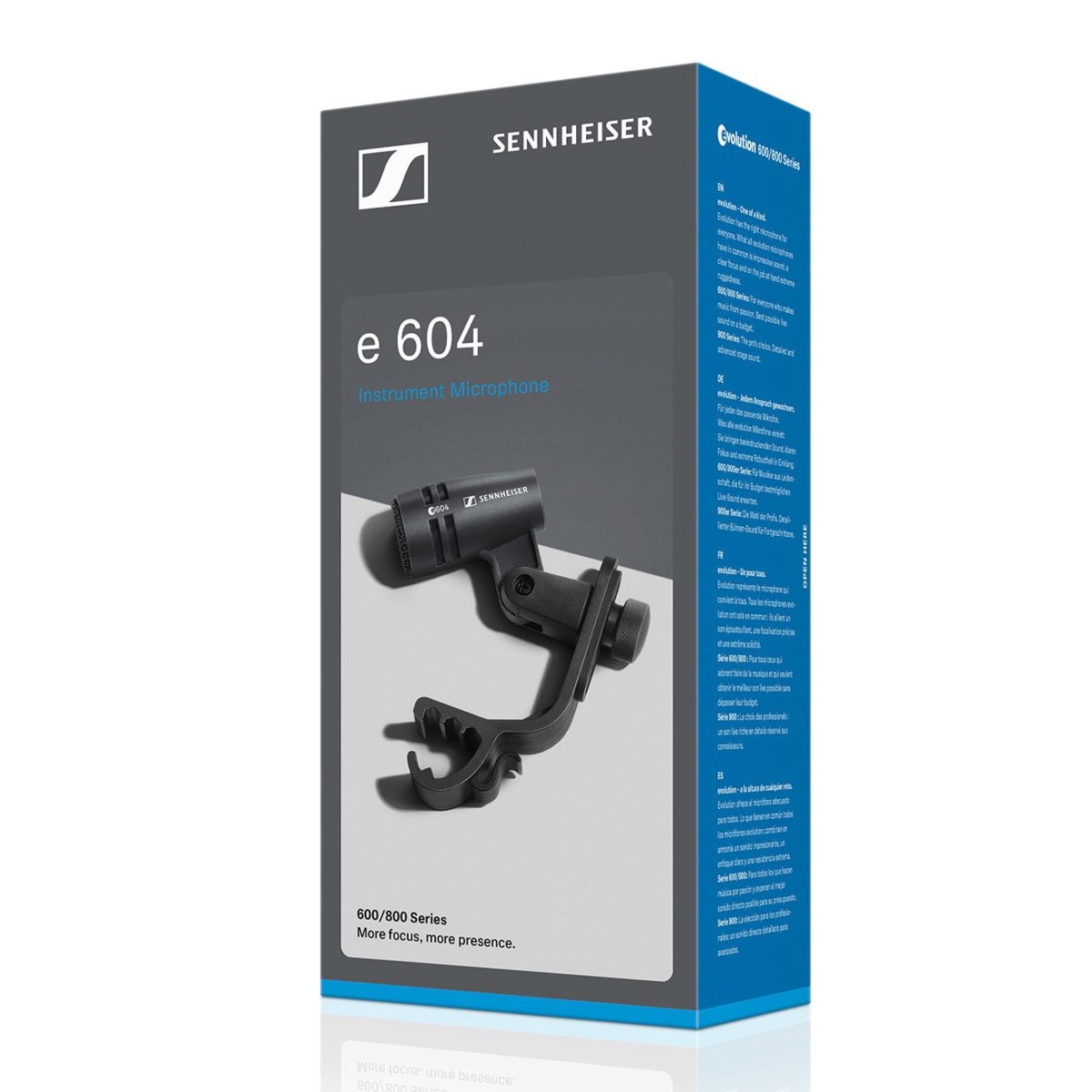 Sennheiser E604 - Cardioid Microphone - Drums and Brass Instruments box