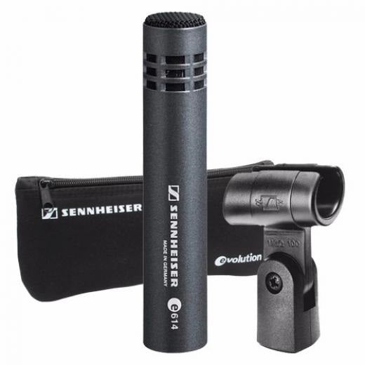 Sennheiser E614 - Polarized Condenser Microphone with accessories