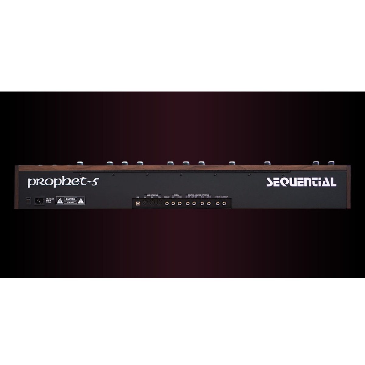 Sequential - Prophet-5 - Legendary 5-voice Analog Poly Synth Back