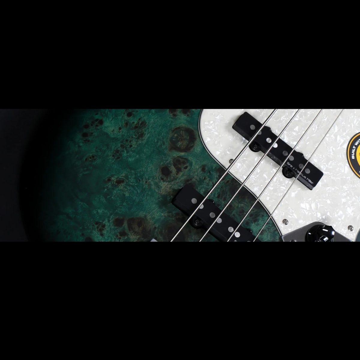 Sire - Marcus Miller V7 Ash Reissue 4-String Transparent Green Satin