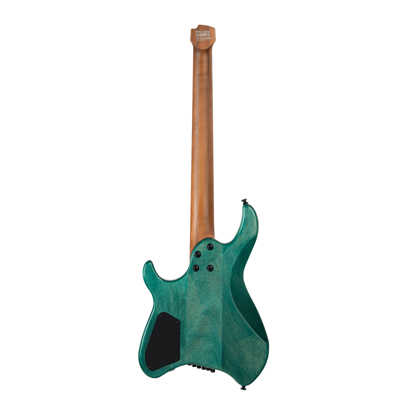 Cort - G Series Space G6MS Headless Electric - Semi Gloss Turquoise #SPACE-G6MS-SGTQ-BAG