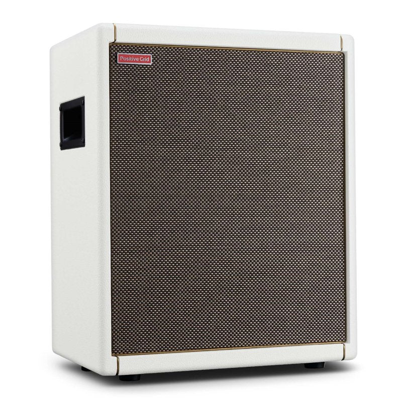 Positive Grid - 140-Watt Full Range Flat Response Powered Cabinet, Pearl #SPARK-CAB-PRL