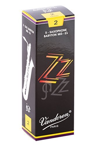 Vandoren - Bari Sax ZZ Reeds Strength 2; Box of 5 by #SR442