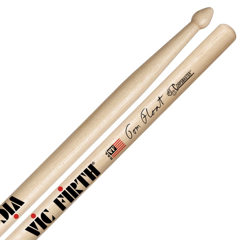 Vic Firth - Tom Float Corpsmaster Signature Marching Snare Sticks #STF
